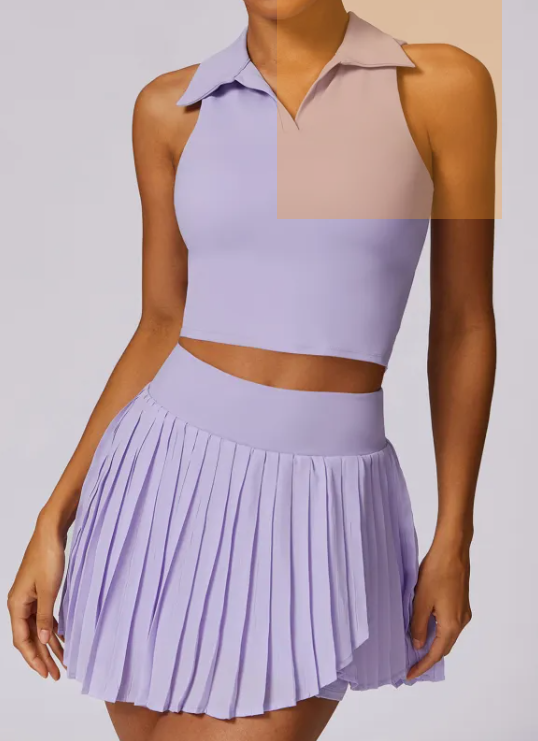 Conjunto de Roupas de Ginástica Fashion Feminino
