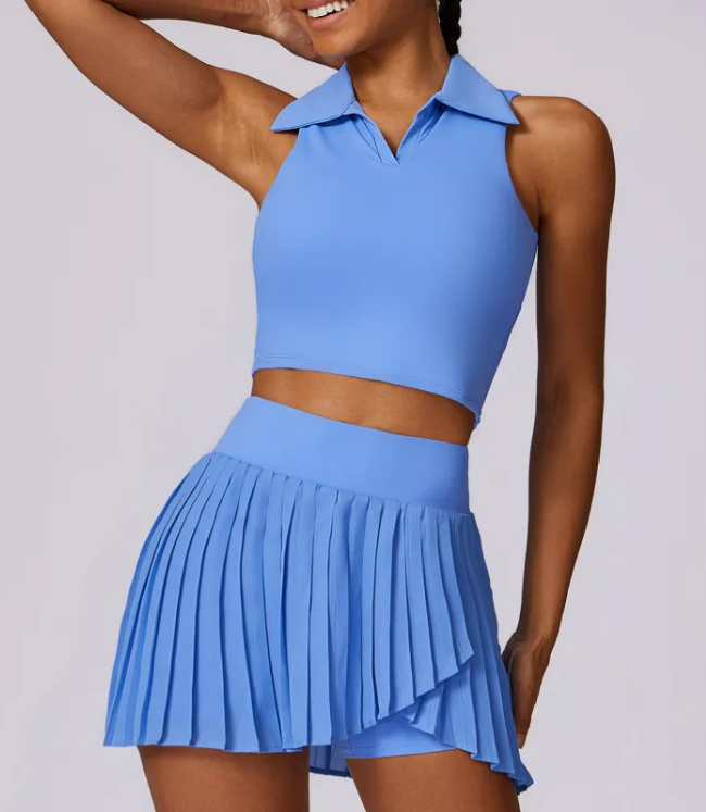 Conjunto de Roupas de Ginástica Fashion Feminino