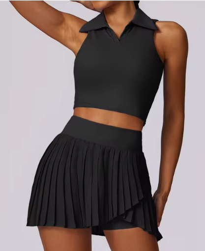 Conjunto de Roupas de Ginástica Fashion Feminino
